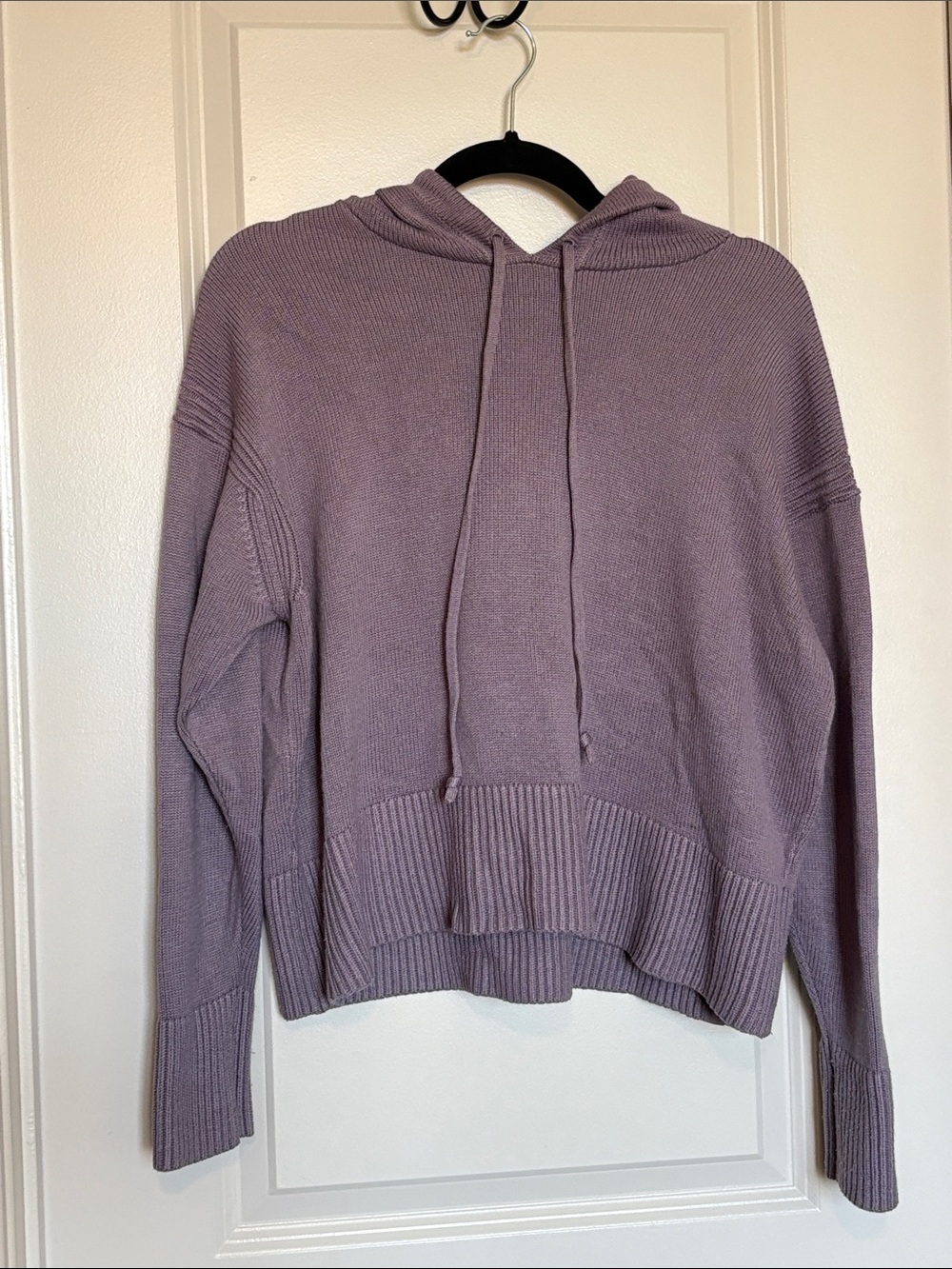 lululemon athletica Lavender Mauve Knit Hoodie